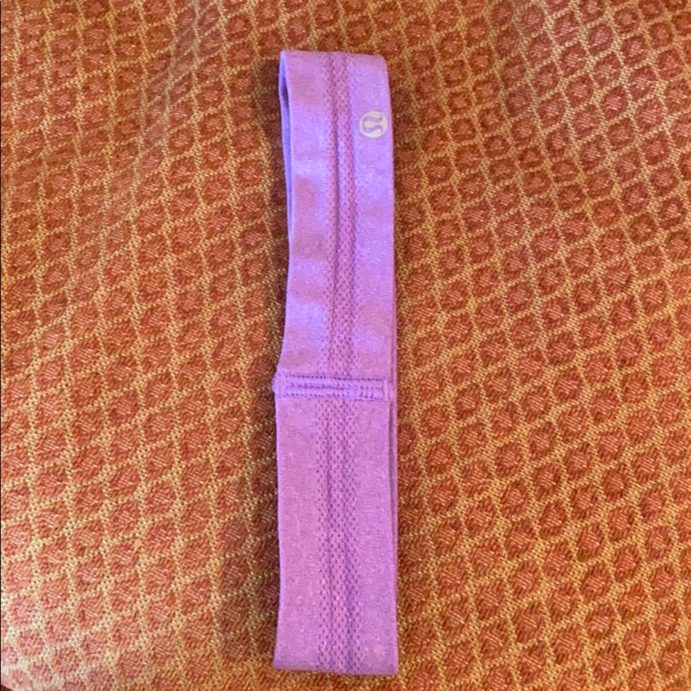 Lululemon Purple Grip Headband